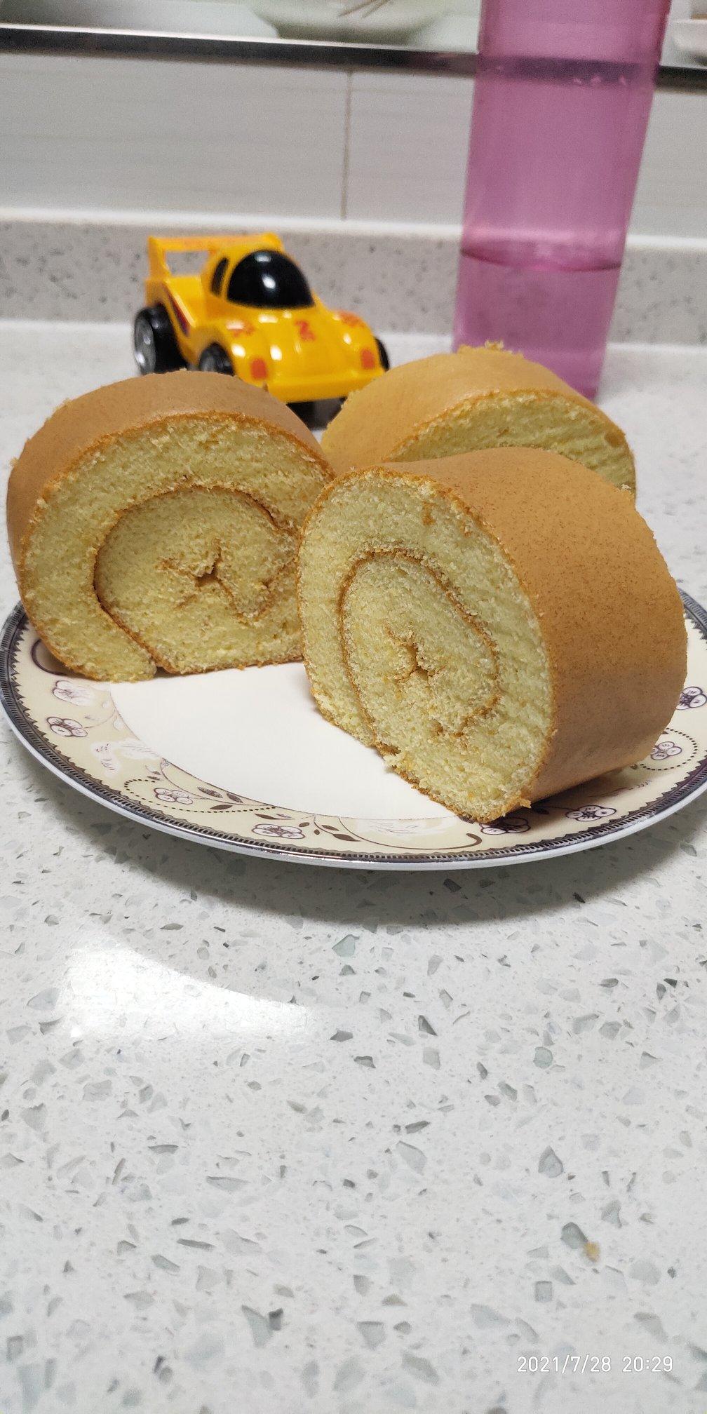 原味基础蛋糕卷(小五卷)