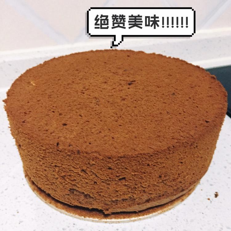 巧克力戚风