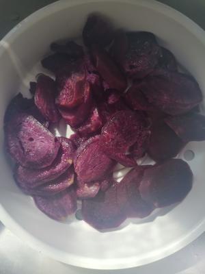 焗奶香紫薯的做法 步骤3