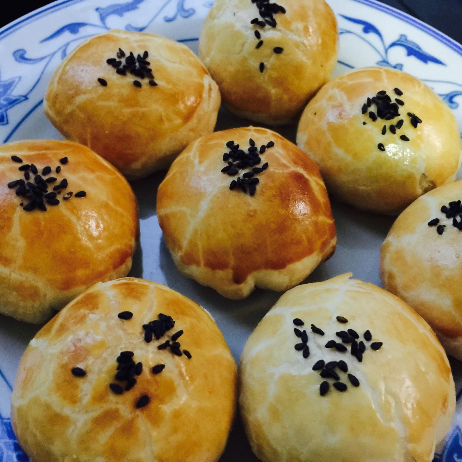 苏式榨菜鲜肉月饼