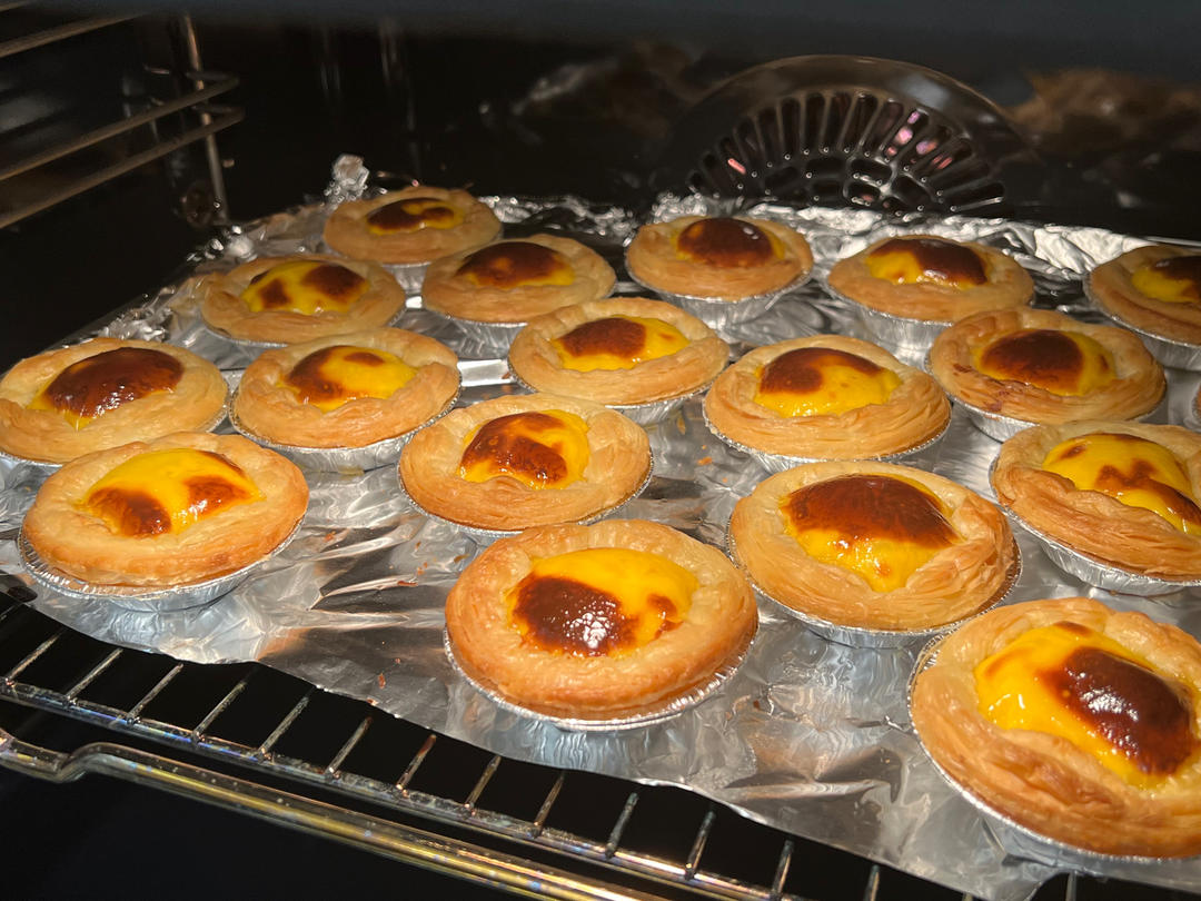 超完美味道超正的蛋挞配方，比KFC的还要嫩还要香~做过最好吃的蛋挞配方