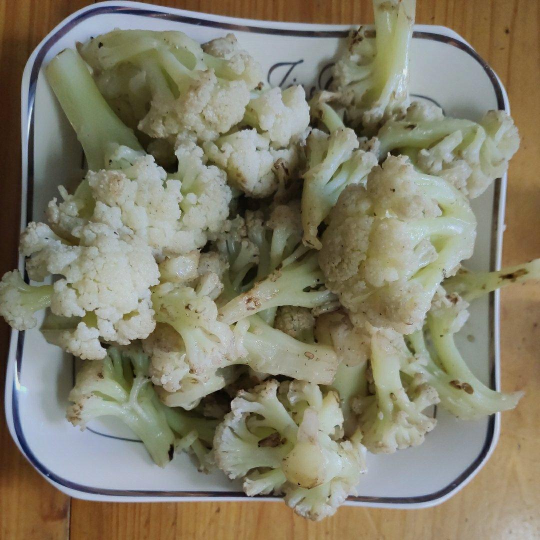 椒盐花菜