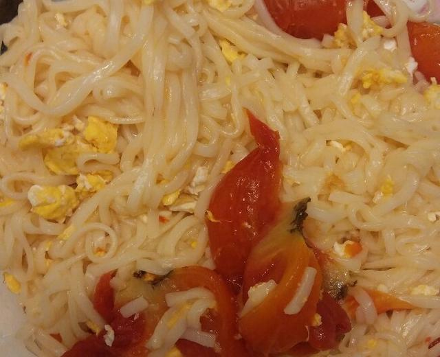 西红柿鸡蛋面(超简单，减肥饭。的做法