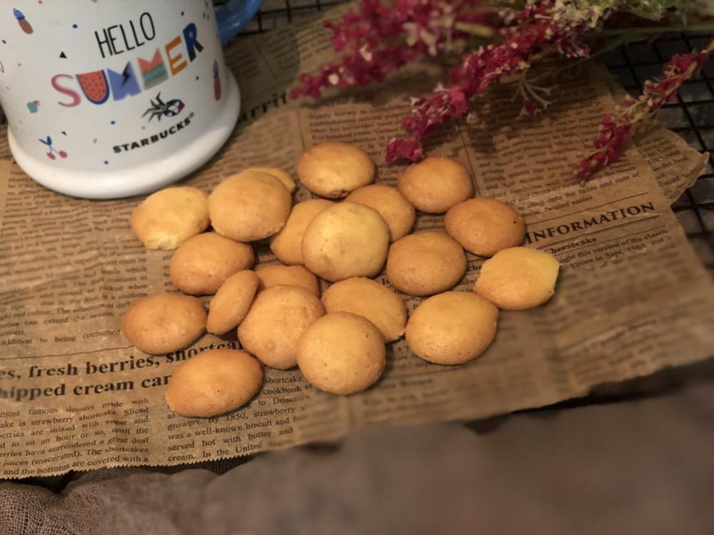 老少皆宜的蛋黄饼干