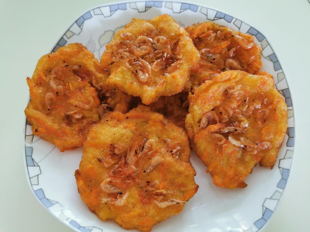 煎虾饼