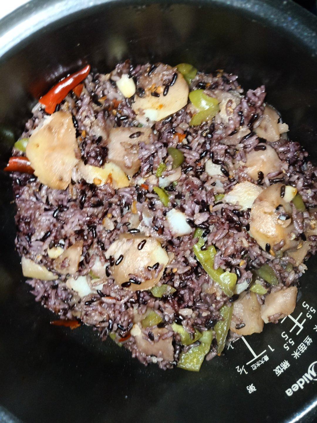 土豆焖饭（电饭锅版）