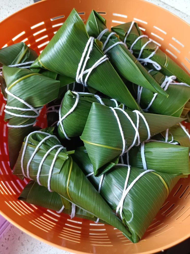 红豆蜜枣小脚粽