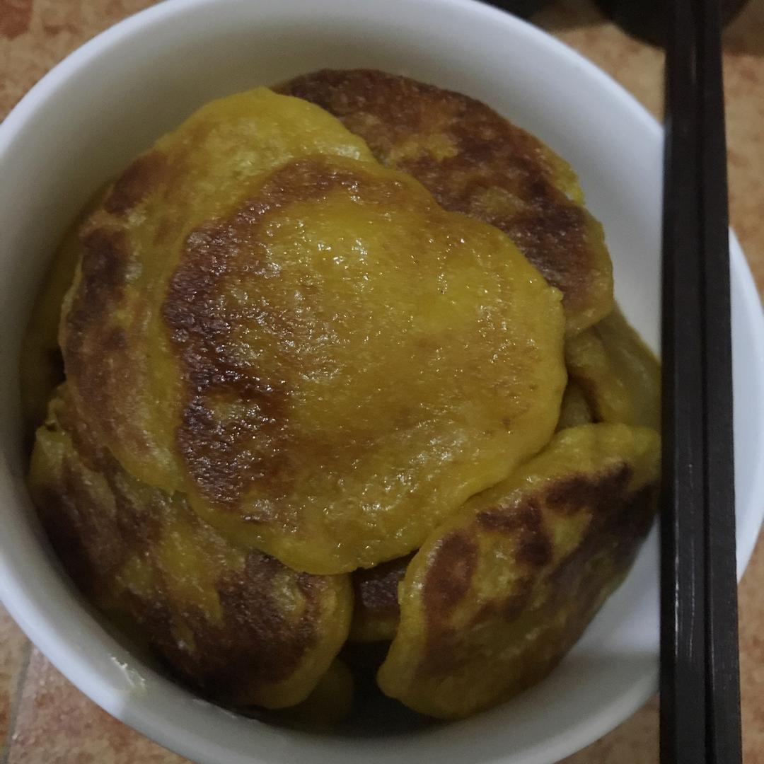 简易快手南瓜饼