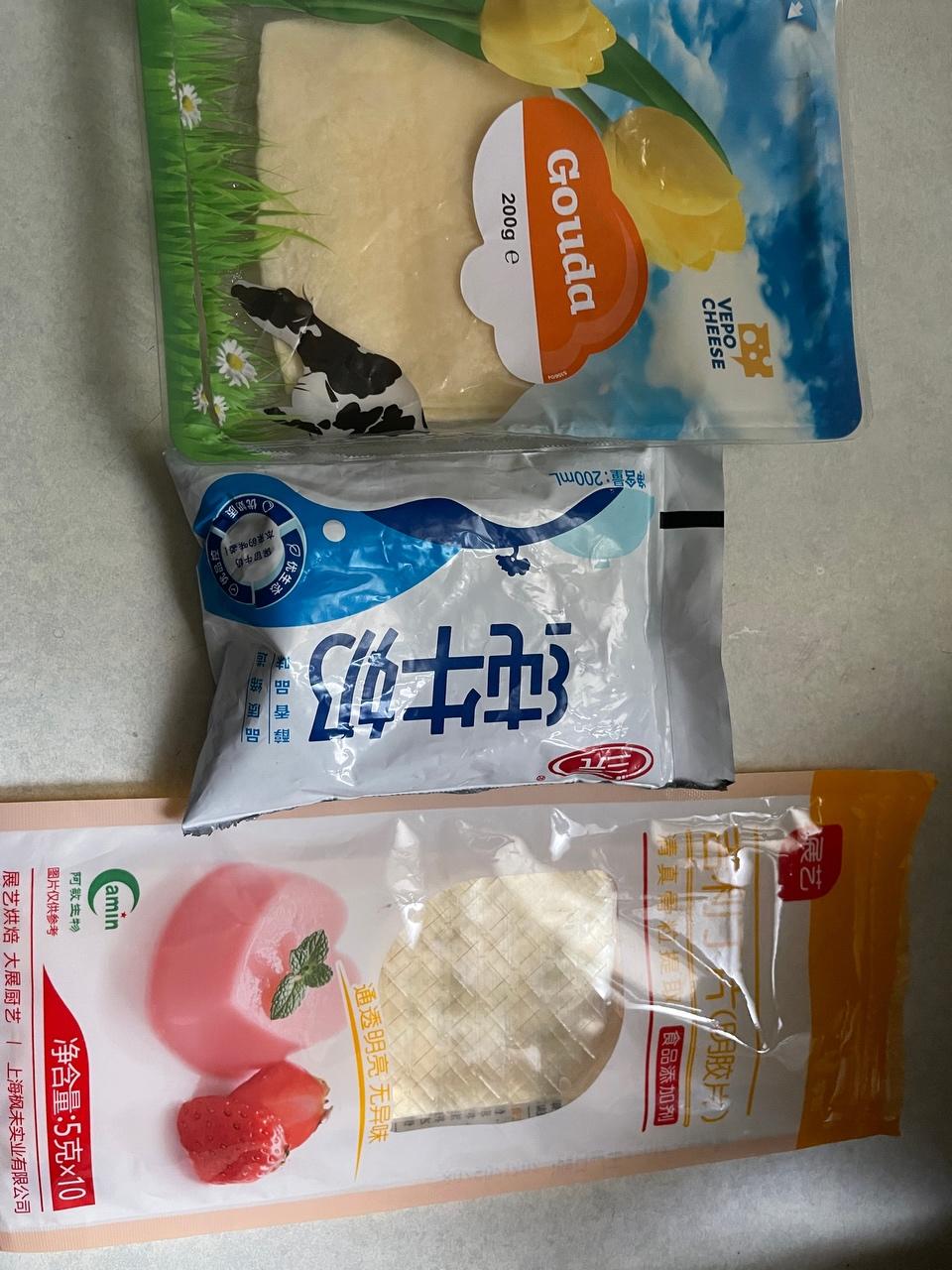 纯奶手撕吐司的做法 步骤1