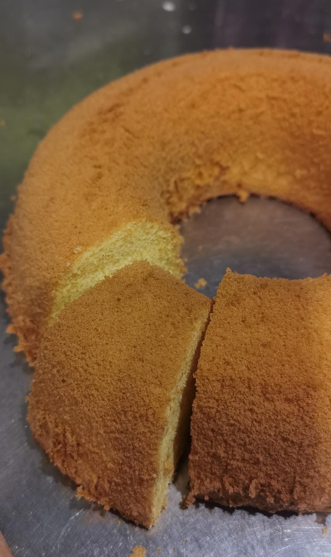 粗粮细作 玉米面戚风～低脂健康！