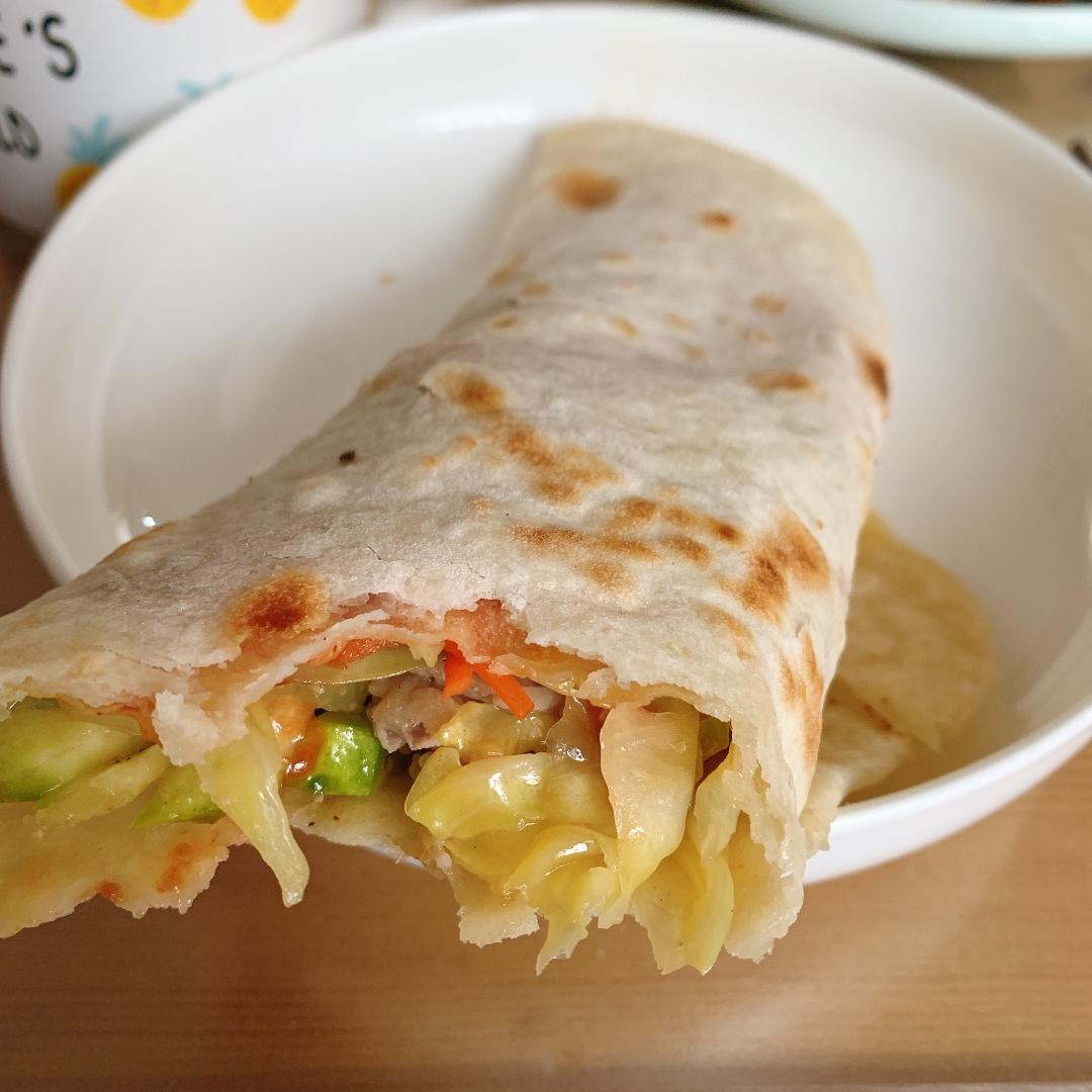 墨西哥卷饼（饼皮松软的小秘密）