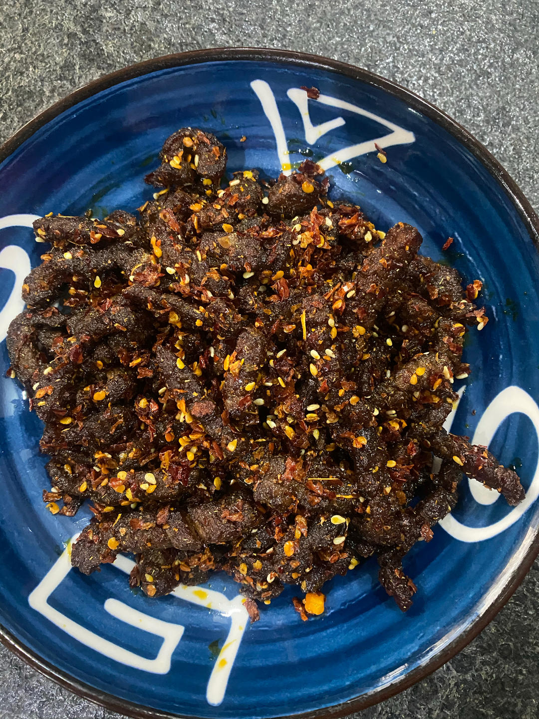 完全不用煮的快手麻辣牛肉条