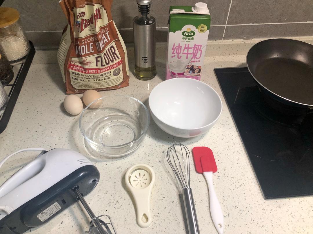 纯奶手撕吐司的做法 步骤1