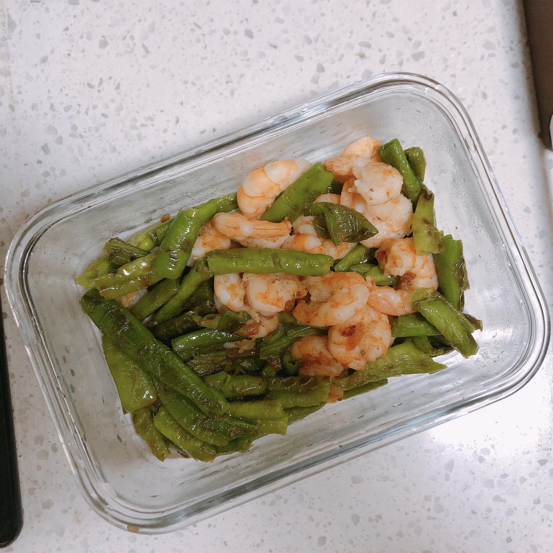 青椒炒虾仁