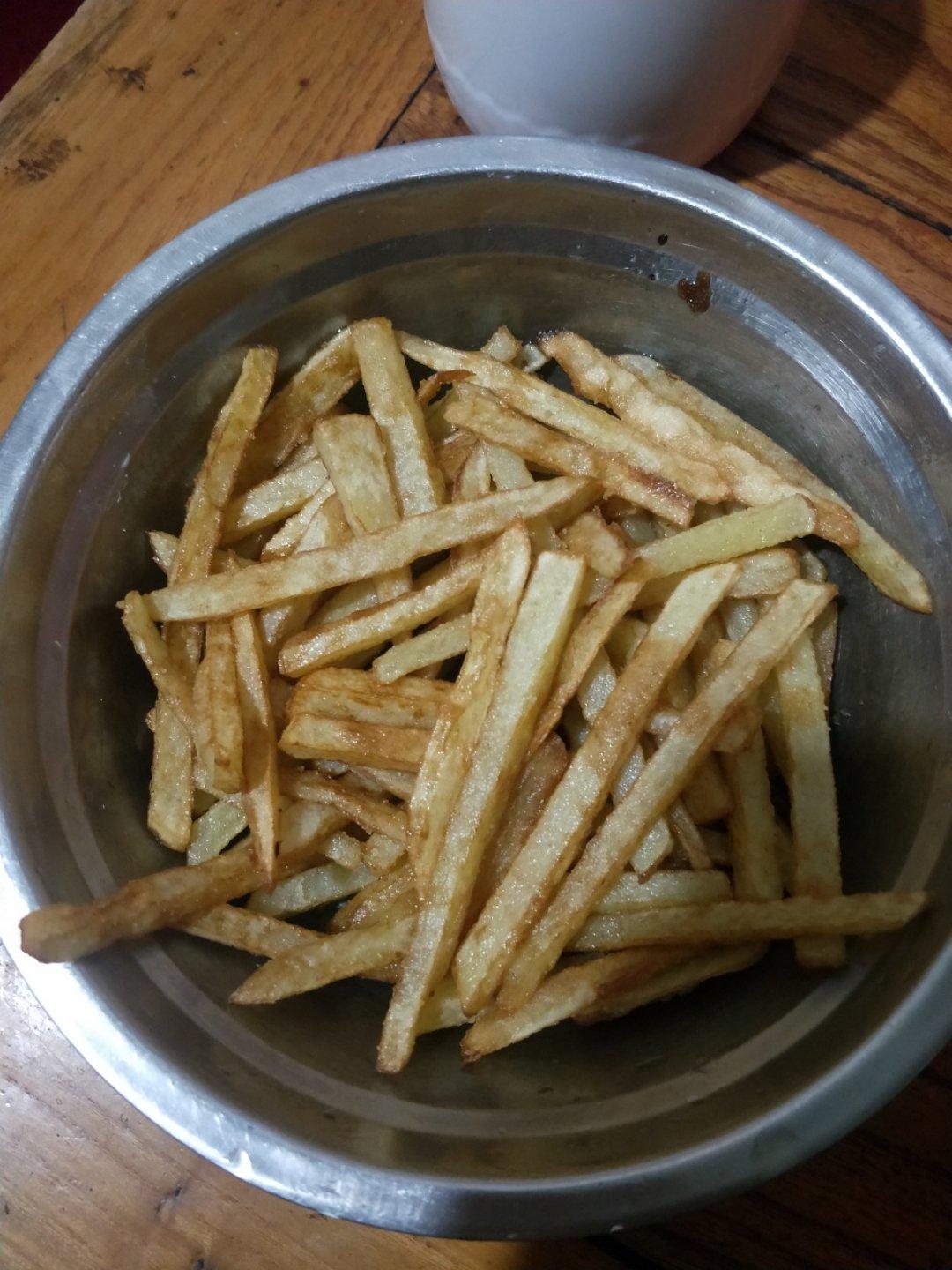 自制炸薯条