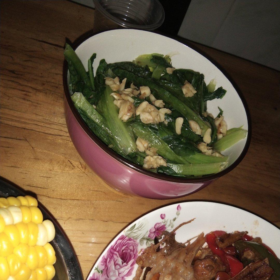 白灼油麦菜（万能白灼调味汁）