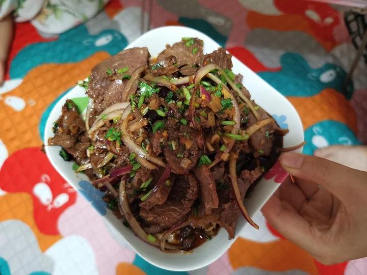 凉拌牛肉