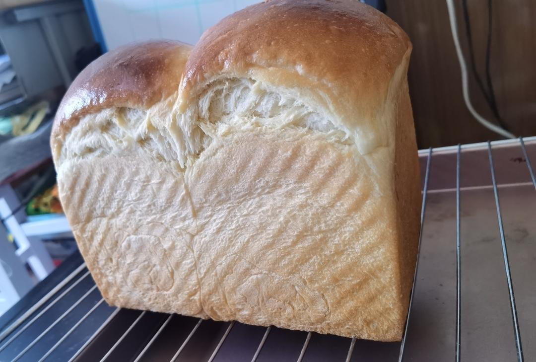 放三天依旧柔软的香草淡奶油吐司【波兰种】