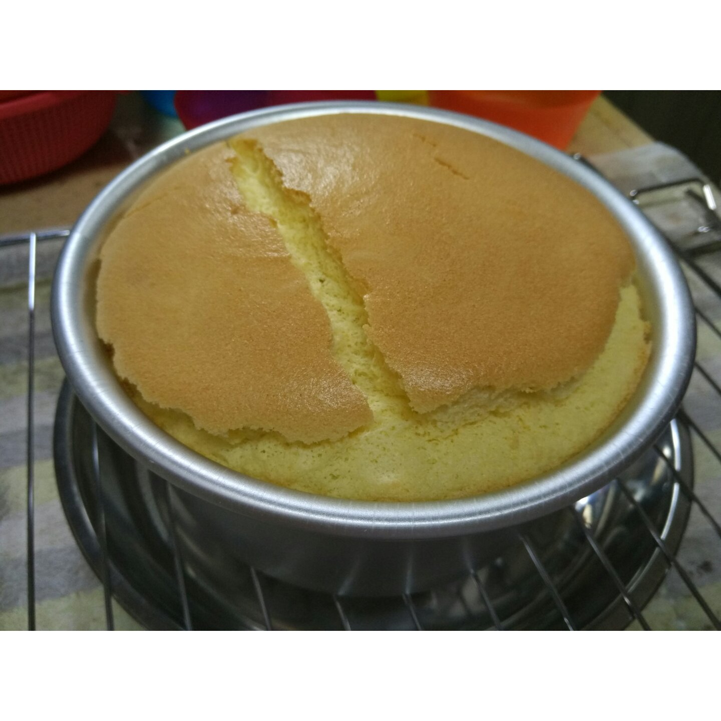 《Tinrry+》戚风蛋糕（6寸配方）（基础、超详细教程）