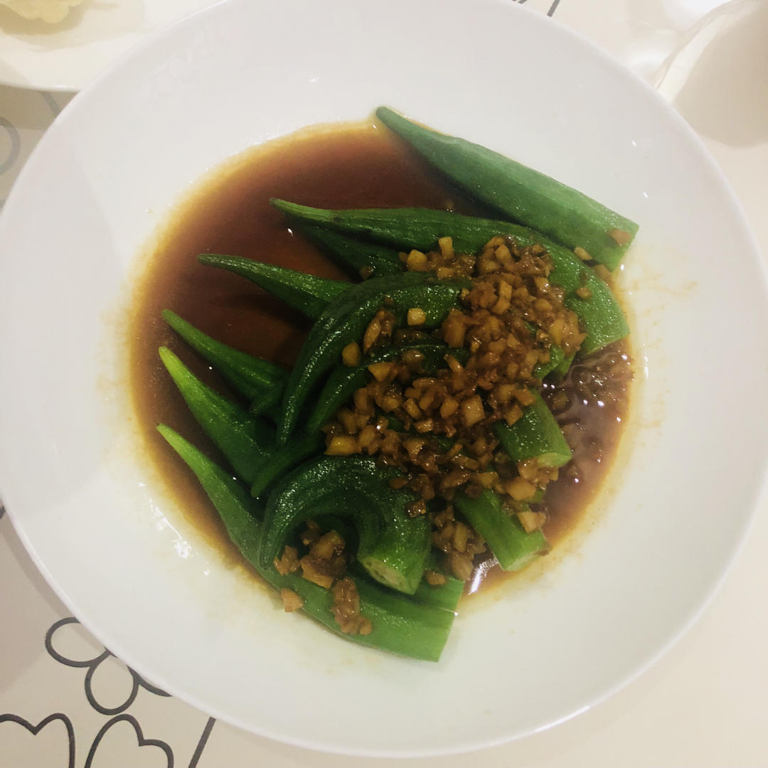 蒜蓉秋葵