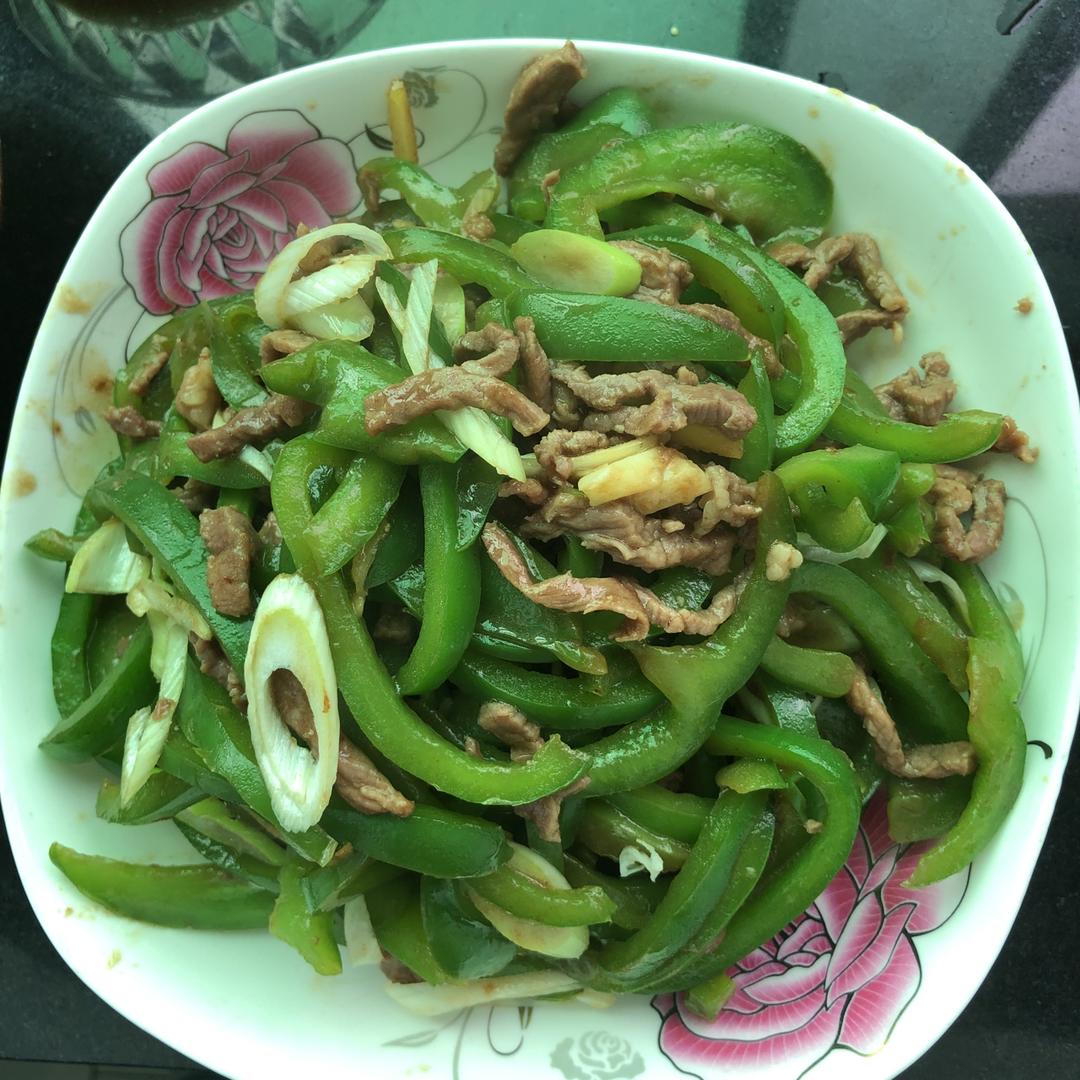 青椒炒牛肉