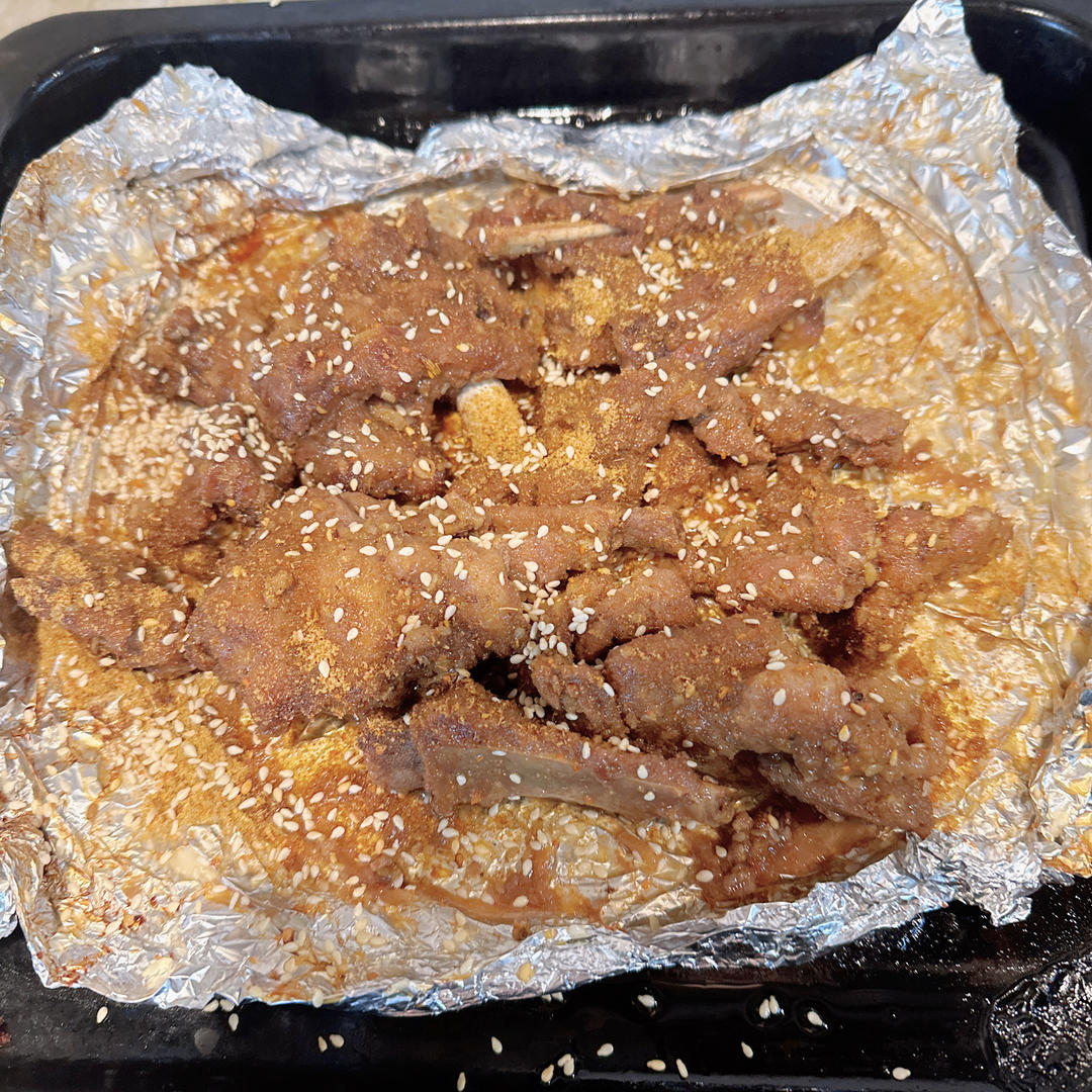 挡不住的诱惑～烤羊排