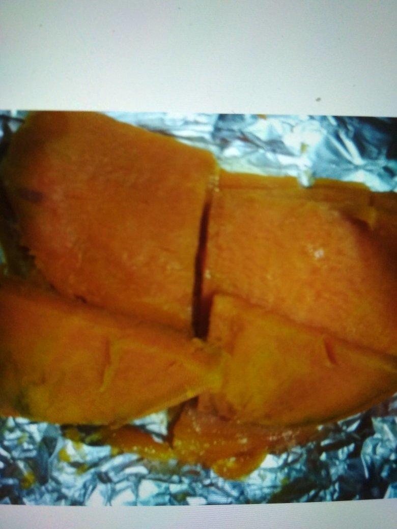 烤箱烤红薯