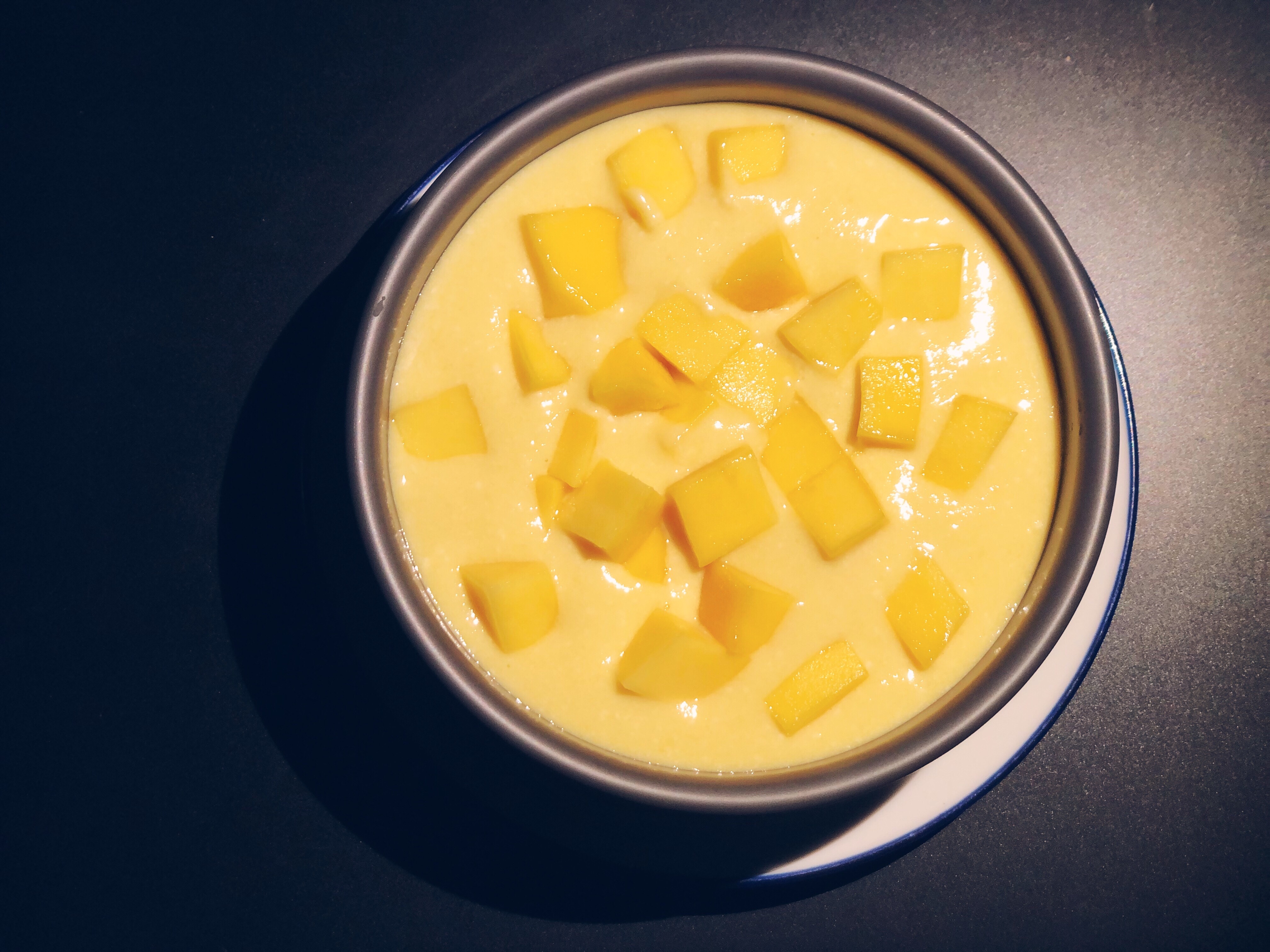 减脂是不可能の低热量酸奶芒果慕斯的做法 步骤13