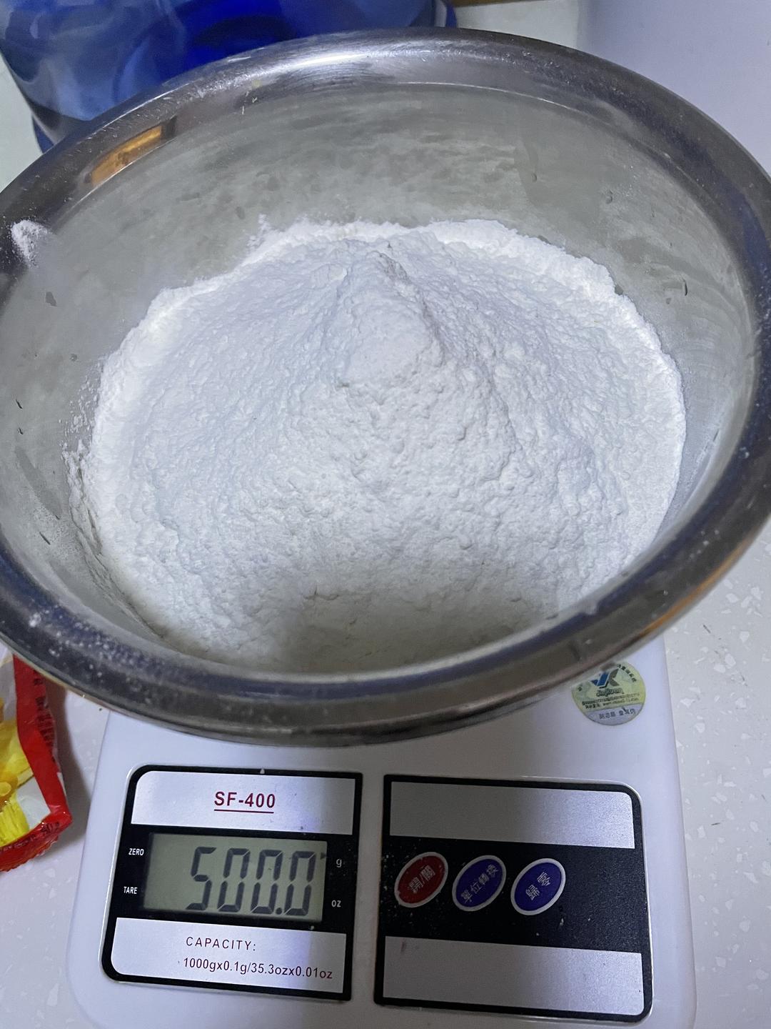 纯奶手撕吐司的做法 步骤1