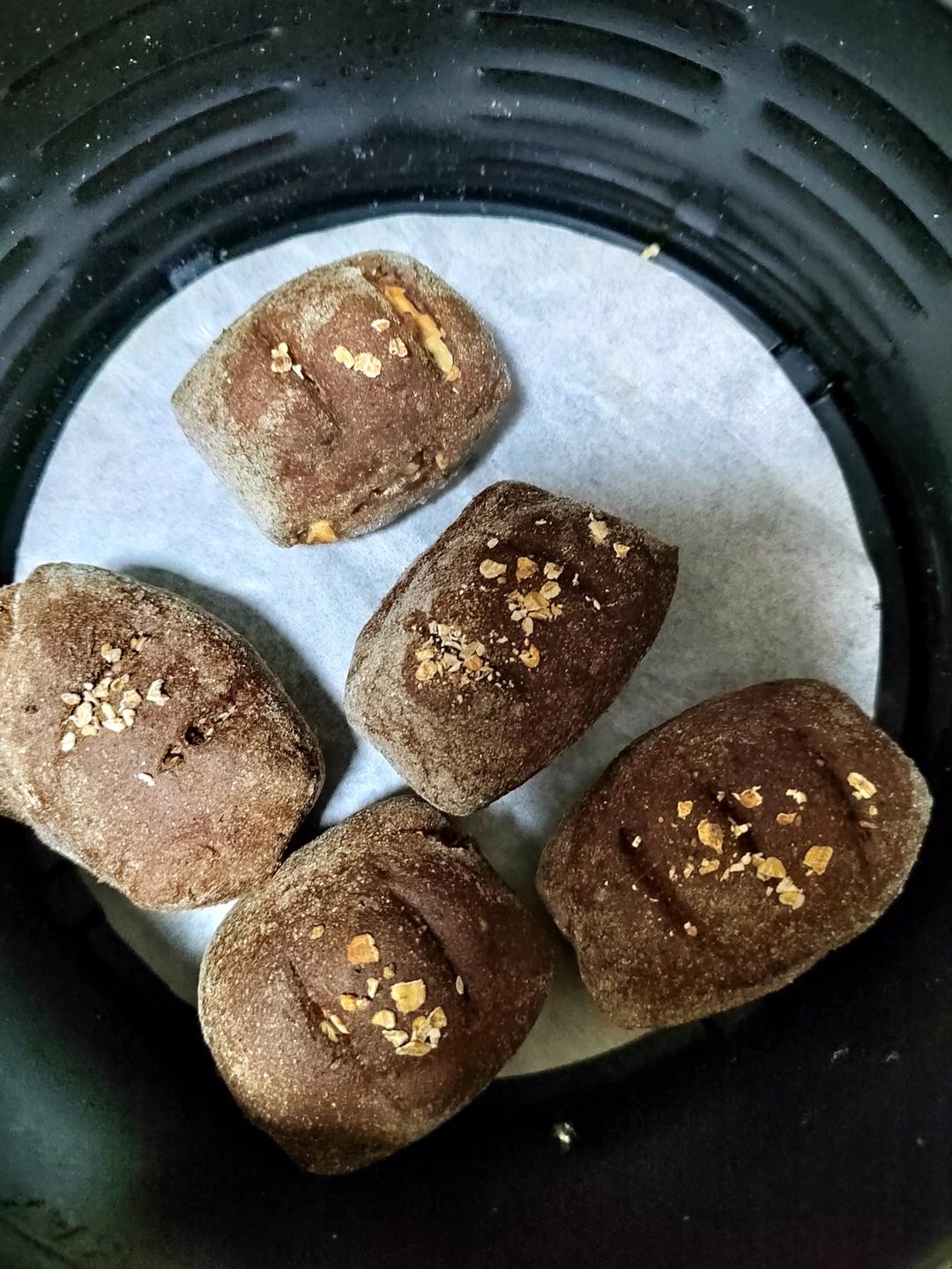 空气炸锅美食-5 全麦面包