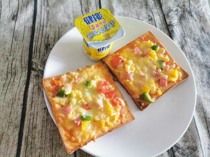 超好吃面包披萨🍕