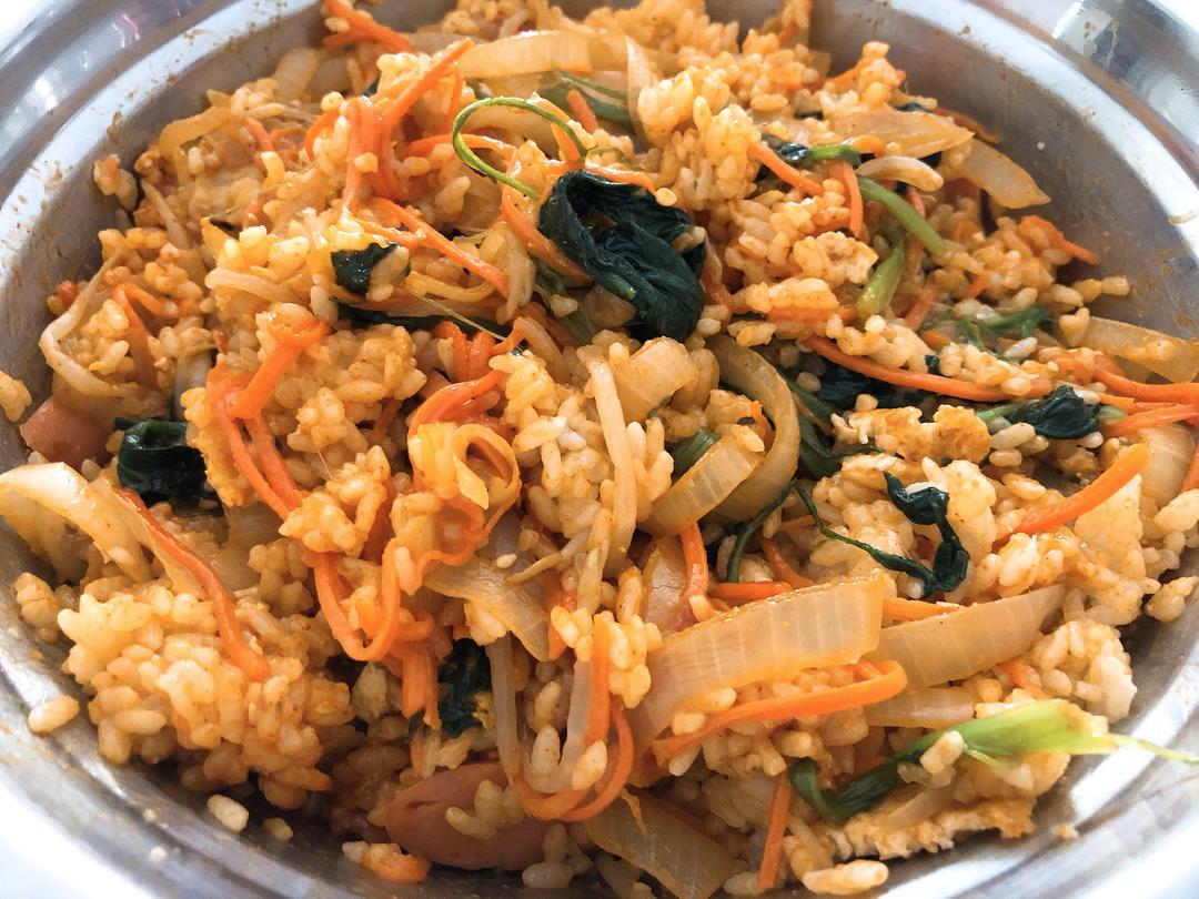 超简单的韩国拌饭