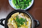 砂锅豆腐焖鱼
