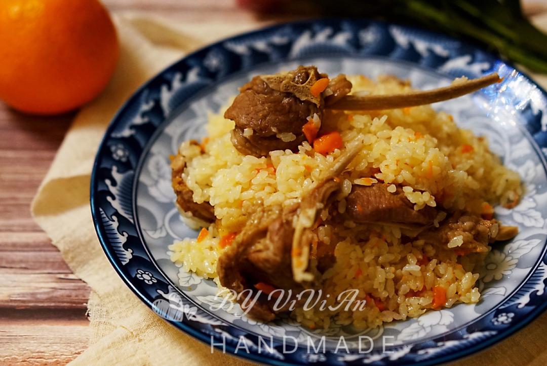 羊肉手抓饭小美版的做法