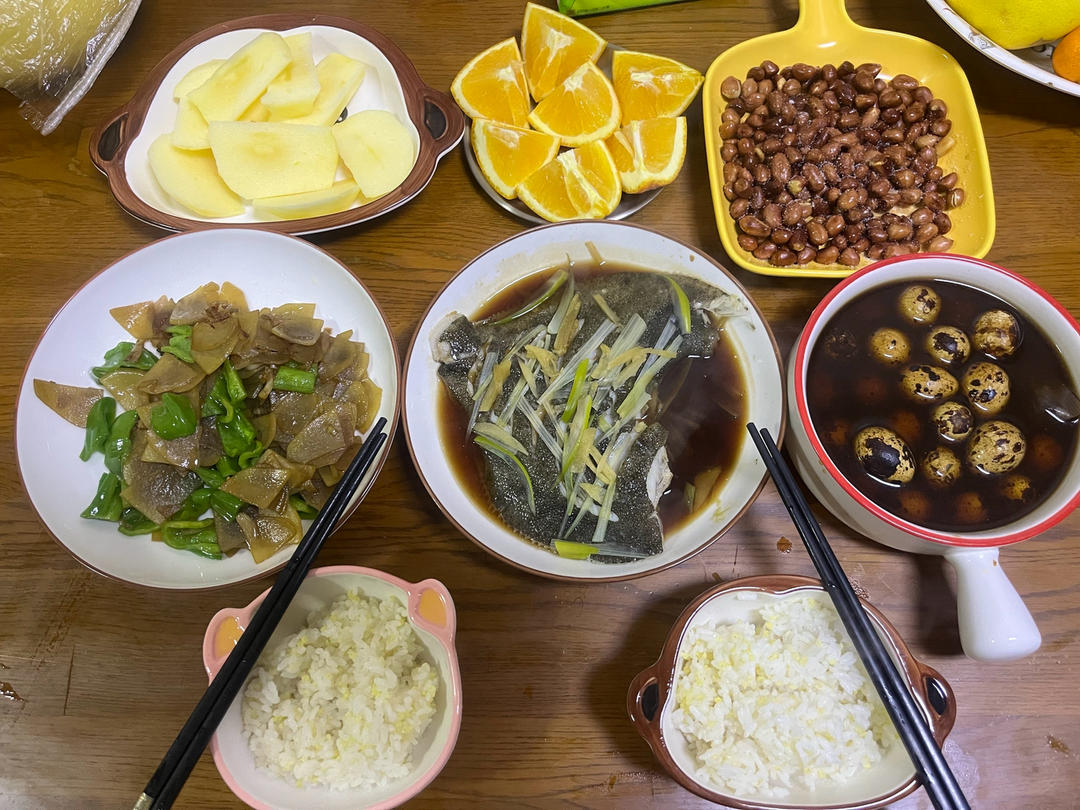 清蒸鱼（鲈鱼/多宝鱼/桂花鱼/石斑鱼……）