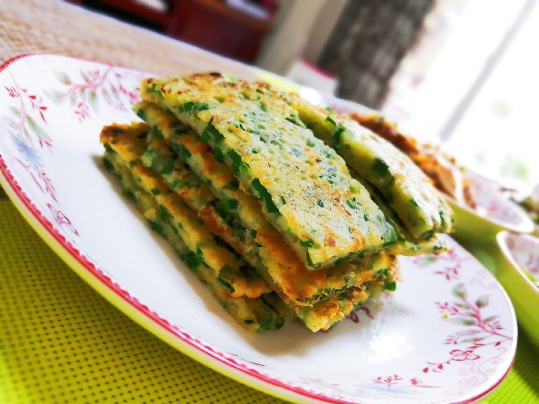 韭菜鸡蛋饼