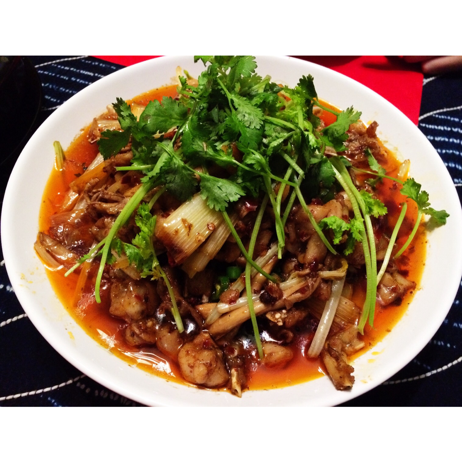 干锅牛蛙