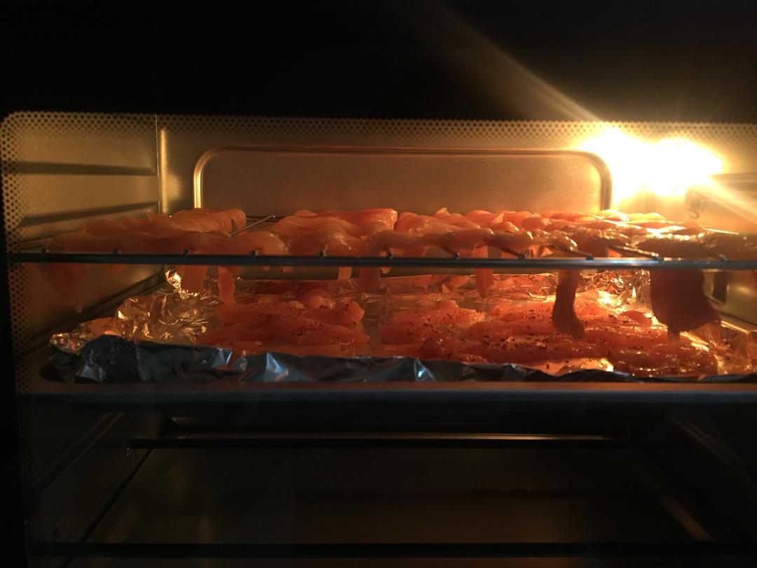 低脂低卡零食烤鸡肉干