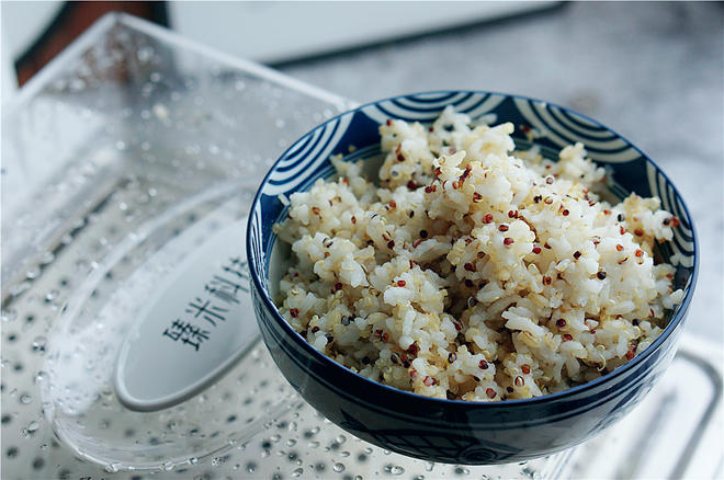 藜麦糙米饭（蒸汽蒸制版）的做法