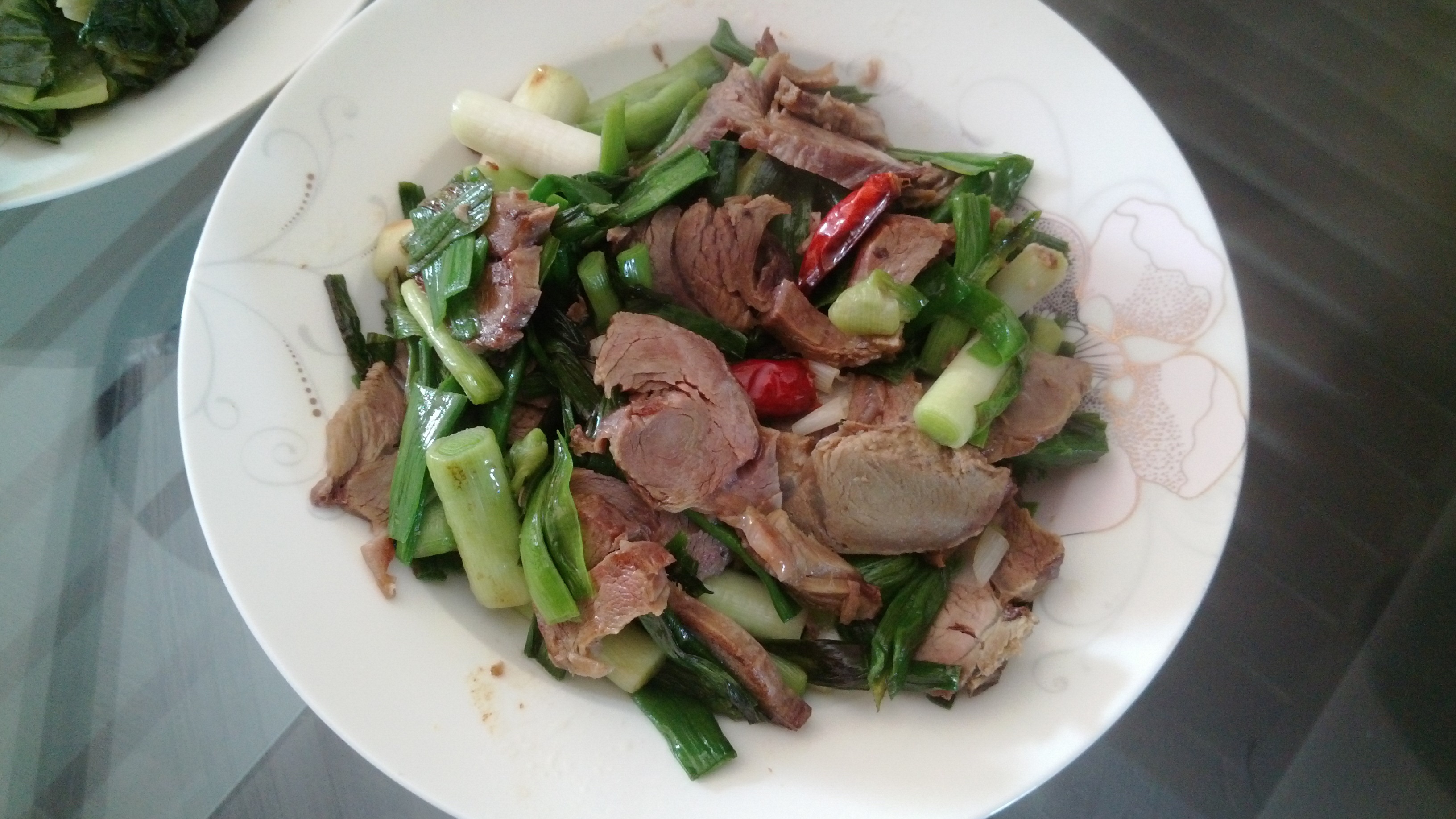 葱爆羊肉