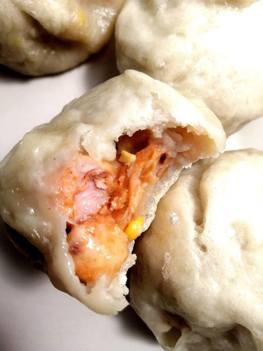 奥尔良鸡肉包子（超级嫩）