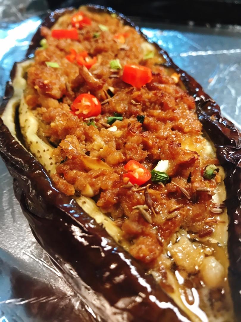 烤箱版“肉沫烤茄子”香死老爷子