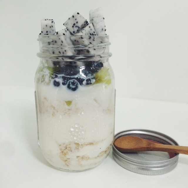 basic overnight oats 时下最流行的营养健康冷藏式隔夜免煮燕麦基本款