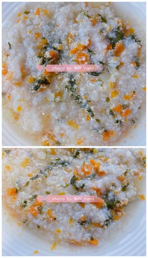 菠菜土豆胡萝卜猪肉粥的做法 步骤5