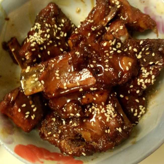 饭扫光糖醋排骨