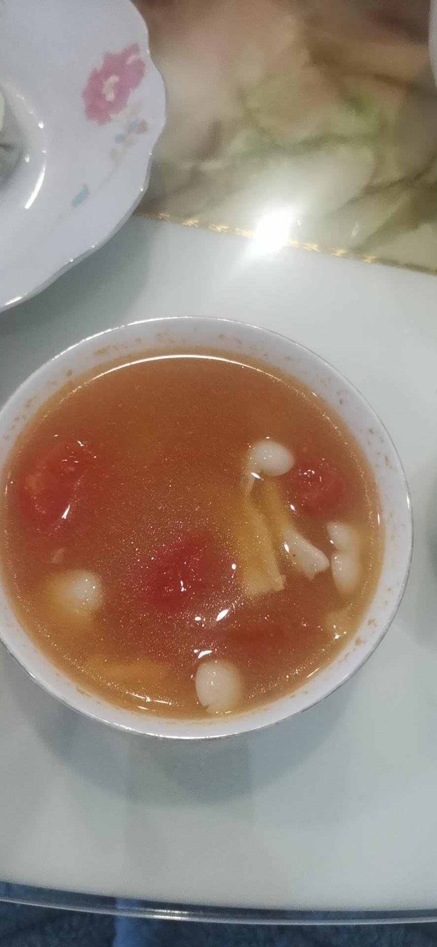 🍅开胃的番茄滑肉片汤