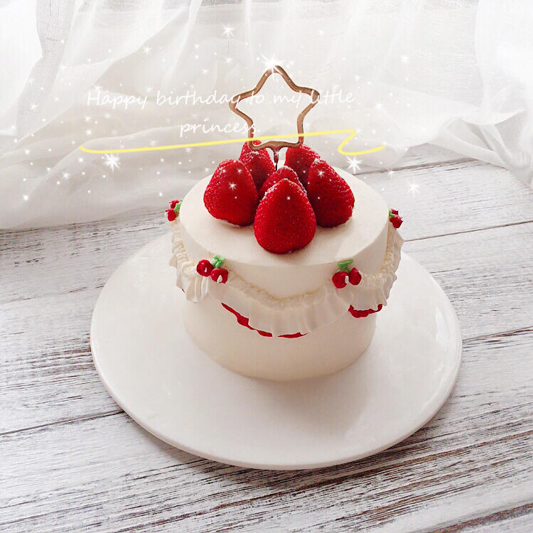 草莓蛋糕（自制草莓酱）