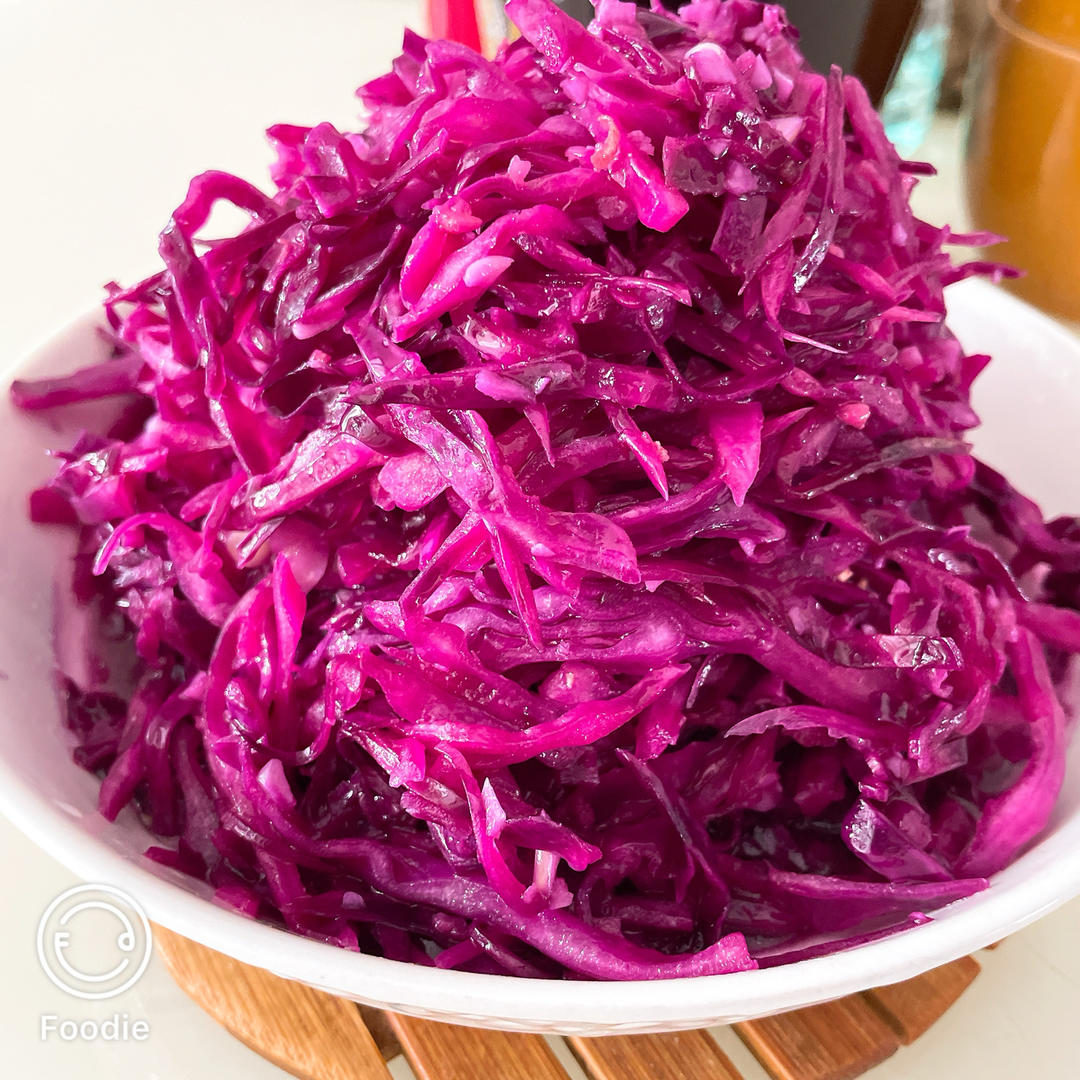 再也不担心紫甘蓝吃不完了