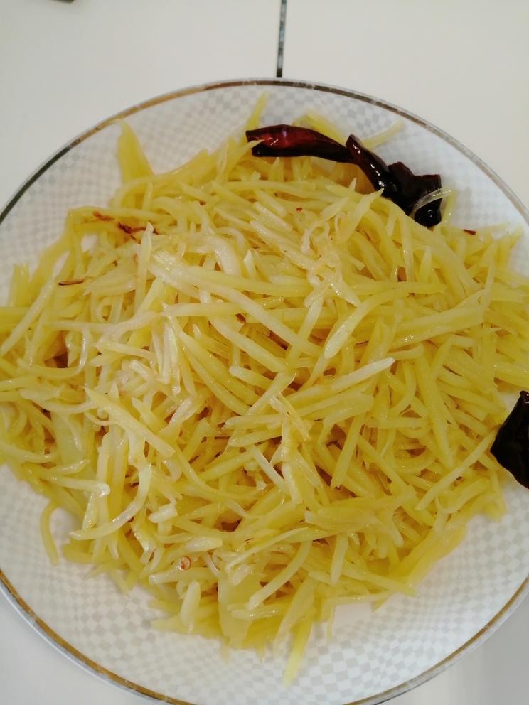 你炒的土豆丝和别人炒的土豆丝