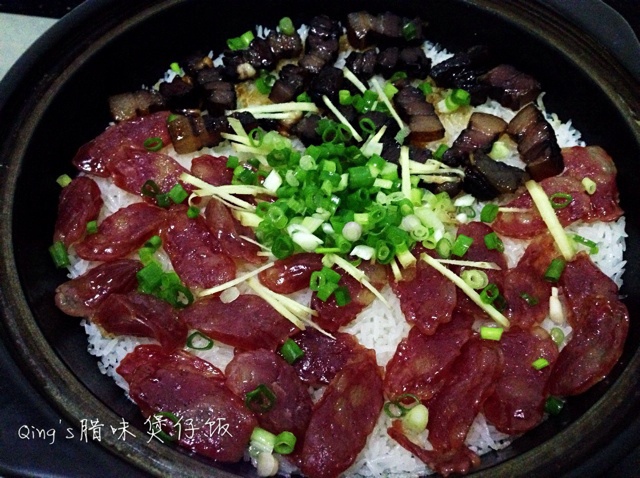 广式腊味煲仔饭